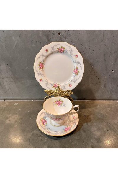Bavaria Royal Kent İngiliz vintage çay boy trio