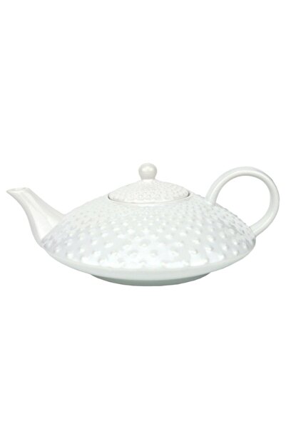 Livada cu Ceai Japanese Porcelain Teapot HIMEJI White 1.2L