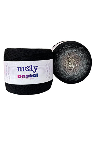 Moly Pastel Ombre Batik | Col. No: 1002 | Renk Geçişli Pamuklu Yazlık Örgü İp...