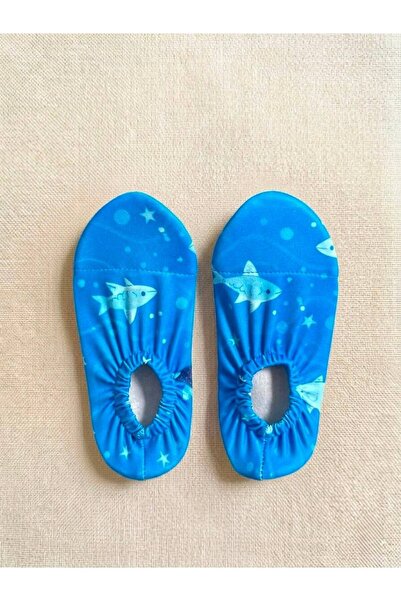 Walkids Non-Slip Sole Baby Kids Sea Shoes, Breathable Swimsuit Fabric Pool Sh...