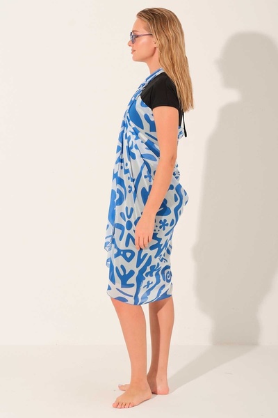 ALFASA Patterned Skirt Pareo - Alf7109