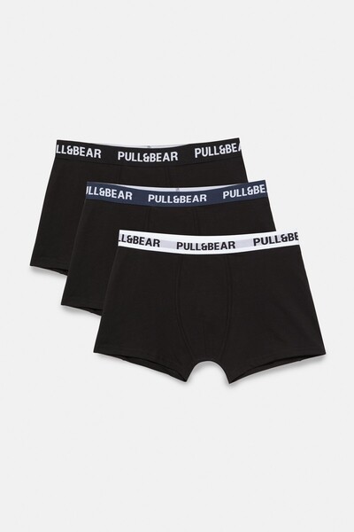 Pull & Bear 3'lü boxer paketi
