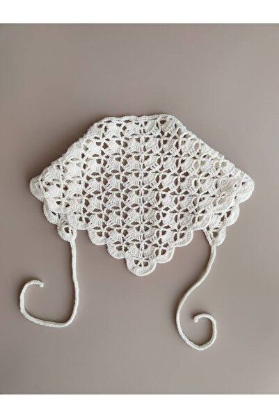 ARTTMACRAME Ženska čipkasta bandana, pletena bandana