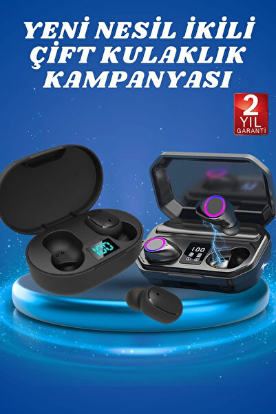 ARMÜZ Double Headset Campaign Touch Control in Ear High Sound Quality with Mi...