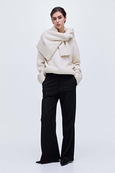 H&M Bootcut twill trousers