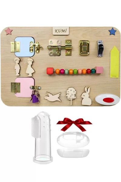 Kumsal Concept Montessori Aktivite Tahtası Beyin Zeka Gelişimi Ince Motor Eği...