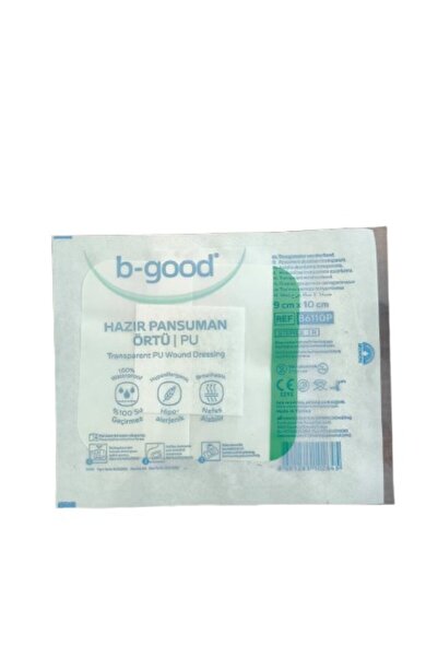 B-GOOD B Good Yara Örtüsü Şeffaf 9cm X 10 Cm Tekli