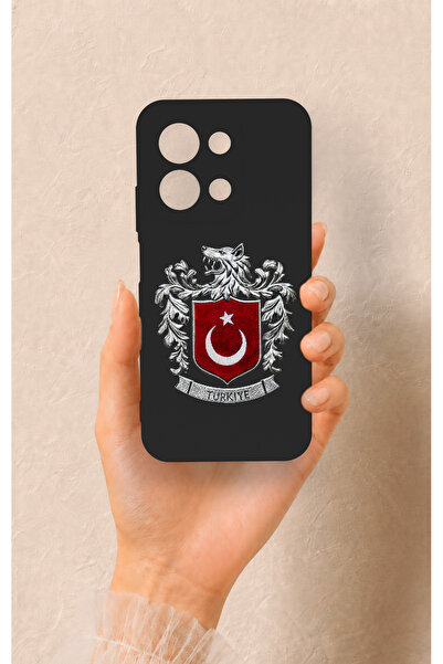 Vip Case Redmi 15C 4G Uyumlu Türk Arma Desenli Silikon Kılıf