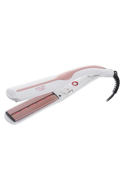 adler AD 2318 Placă de îndreptat părul cu infraroșu, 120W, 150-230 ° C, Alb