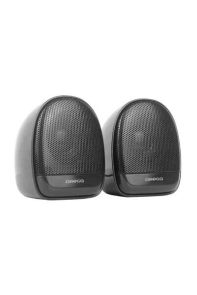 Omega 163 Difuzoare Stereo, 6W RMS, USB, 3.5 mm, Negru