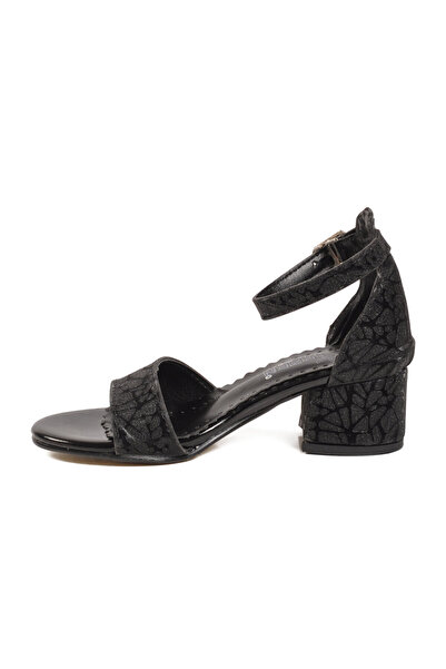 AYK'S Black Orthopedic Lightweight Children's Evening Dress Shoes 26A99 P