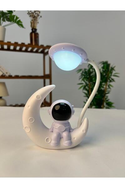 FAVORA Astronot Masa Üstü Çocuk Lambasi - Krem