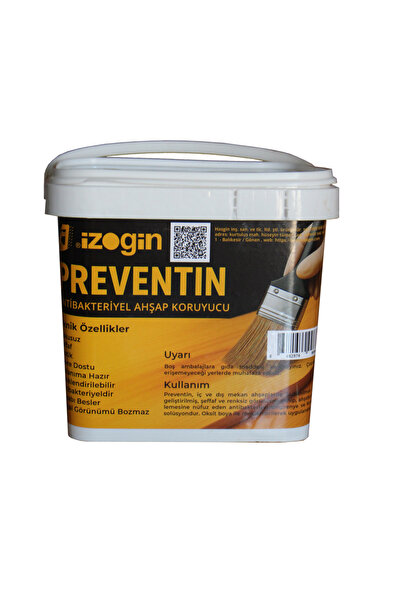 izogin Preventin 2.5 kg ( 50 Litre Suya Karıştırılacak) Ahşap Emprenye ve Bes...