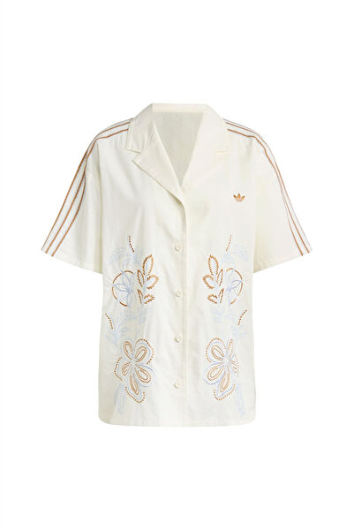 adidas Women's White T-Shirt Resort Shirt Ky3164