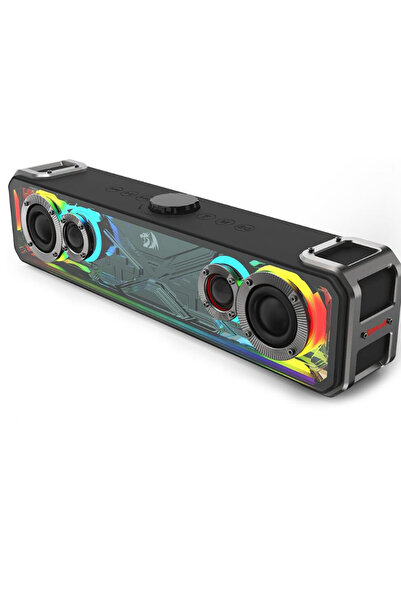 REDRAGON Σάρτζ Σάουντμπαρ Μπλουτούθ RGB, Μαύρο