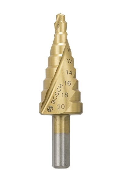 Bosch HSS-TiN 9 Kademeli Matkap Ucu 4-20 mm