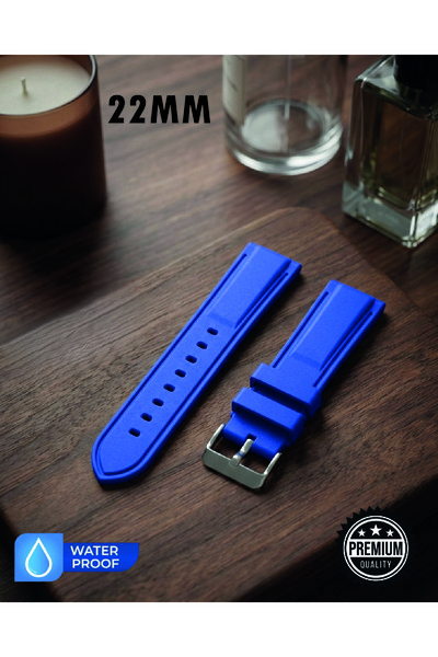 beroo straps 22mm Bombeli Premium Silikon Saat Kordonu | Yumuşak Kauçuk Spor ...