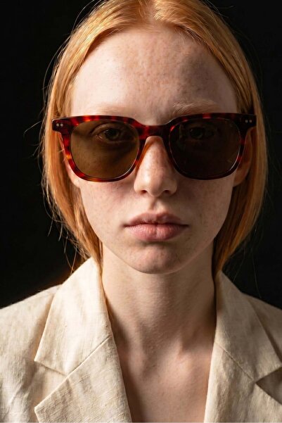 Bilge Karga Nolta Leopard Brown Sunglasses