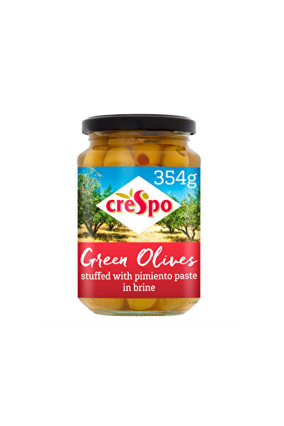 crespo Olives Stuffed With Pimiento Paste 12x354gm