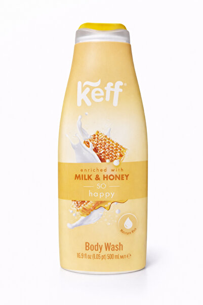keff GEL DE DUȘ 500ML LAPTE MIERE