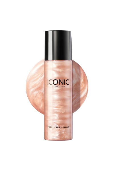 Iconic London Prep Set Glow Spray Iluminator de Fixare Original