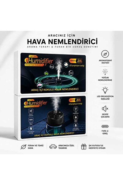 Subzero HUMİDİFİER ARAÇ İÇİ KOKULU HAVA NEMLENDİRİCİ