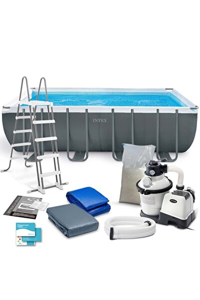 Intex Piscină de grădină cu cadru 549 x 274 x 132 cm 12-în-1 26356