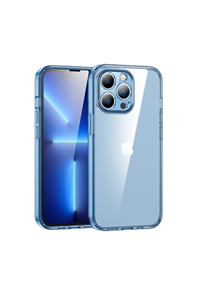 Joyroom Husă Star Shield pentru Apple iPhone 13 Pro, Albastru Transparent