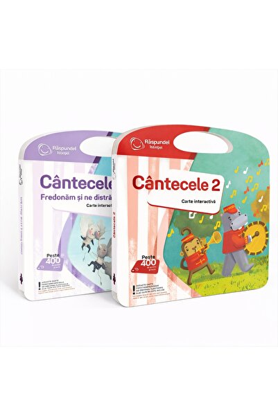 Raspundel Istetel 2 PRODUSE: Set 2 carti interactive Raspundel Istetel, Cante...