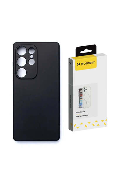 WOZINSKY Husă moale pentru Samsung Galaxy S25 Ultra - negru