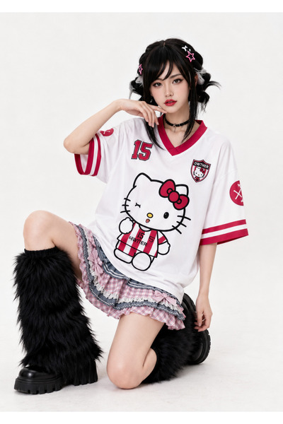 DEEFWEAR Hello Kıty Unisex Jersey Forma