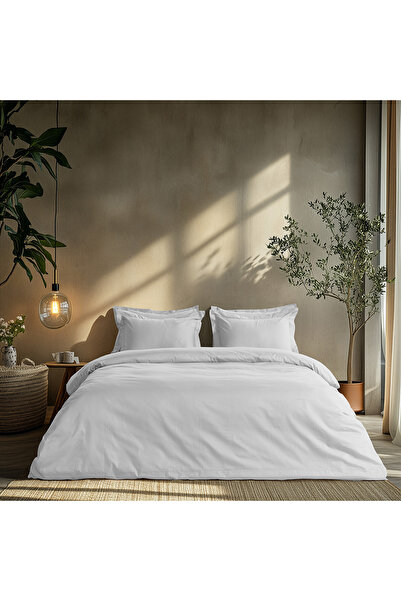 Beauty Home Σετ παπλωματοθήκη υπέρδιπλη Art 1700 Harmony 230x250 Λευκό