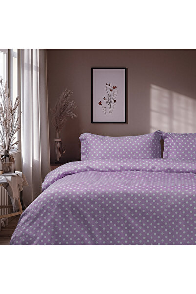 Beauty Home Σετ παπλωματοθήκη υπέρδιπλη Art 10101 Fancy 230×250 Λιλά