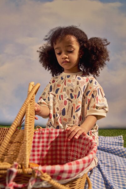 Oh La La Koala For Little Ones Colorful Shapes T-Shirt