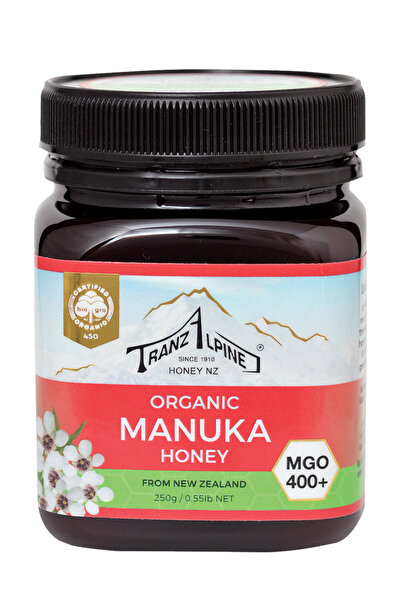 Hoyer Miere de manuka mgo 400+ bio 250g Tranzalpine