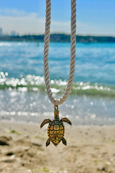 SEHERDEN Turtle Themed Summer/Beach Women's Necklace - Adjustable (27cm + 5cm)