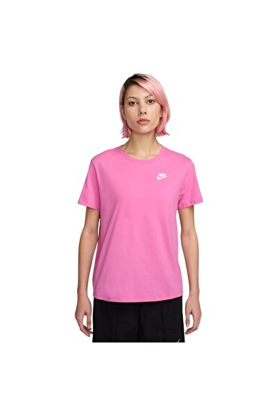 Nike Tricou sport de damă cu mânecă scurtă, esențial pentru club, XS