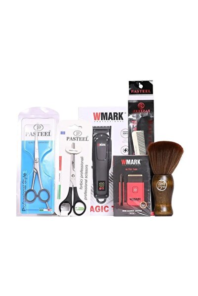 pasteel Wmark and Pasteel 6-in-1 Integrated Shaving Package