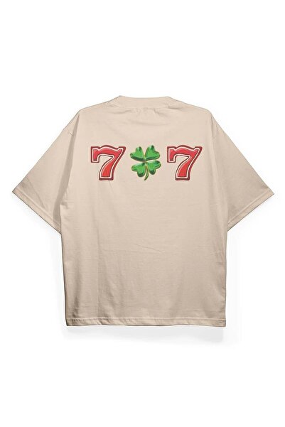 FO4RBS T2034 Μπλουζάκι Oversize με στάμπα τριφυλλιού