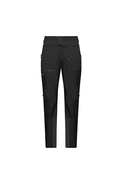 Salewa Мъжки софтшел панталони Ortles Durastretch/Stormwall-Черен-48/M