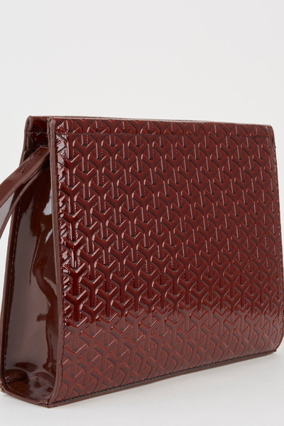 Vivaq Γυναικεία τσάντα χειρός και clutch από τεχνητό δέρμα με υφή πετούνιας, ...