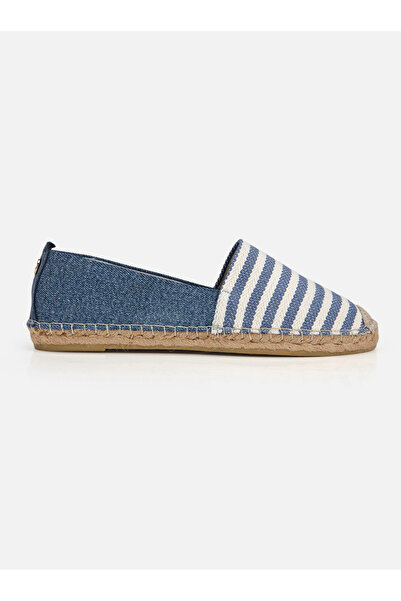 SU14 Arete Mavi Kadın Düz Espadril