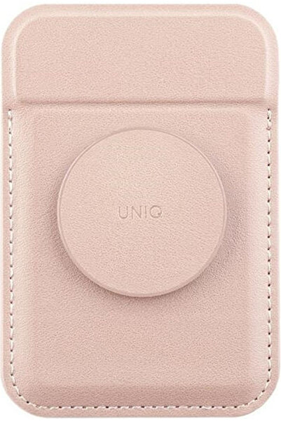 uniq Θήκη καρτών MagSafe Flixa σε ροζ χρώμα