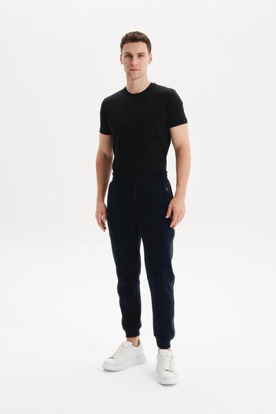 Arma Ar-Ma Men's Sweatpants Without Print Basic Side and Back Zipper Pockets ...