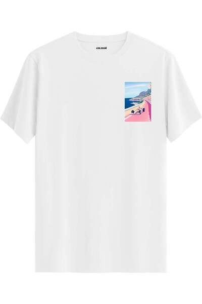 Colermi F1 Coast Race Themed Artistic T-Shirt