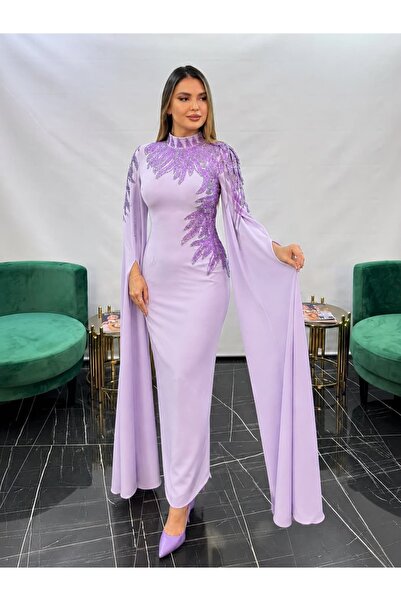 White Corner 2958 ÖZEL TASARIM ELBİSE EL İŞÇİLİĞİ