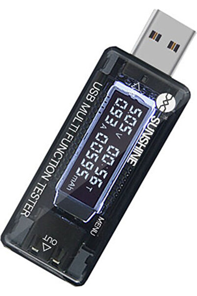 SUNSHINE Μετρητής Τάσης & Ρεύματος USB SS-302A Ελεγκτής για Επισκευή Τηλεφώνων