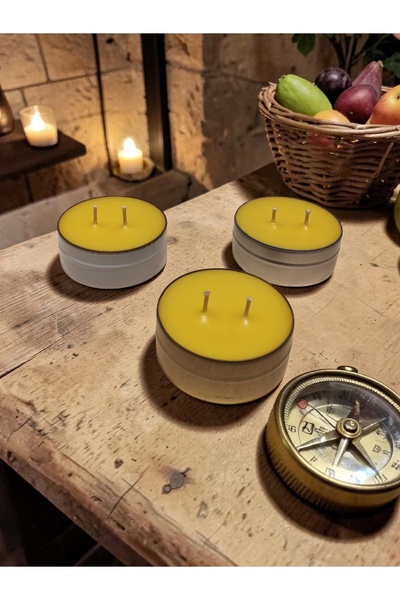 İV BLUE PURPLE Citronella ve Lavanta Karışımı Sineksavar 3 Adet Sarı Kapaklı ...