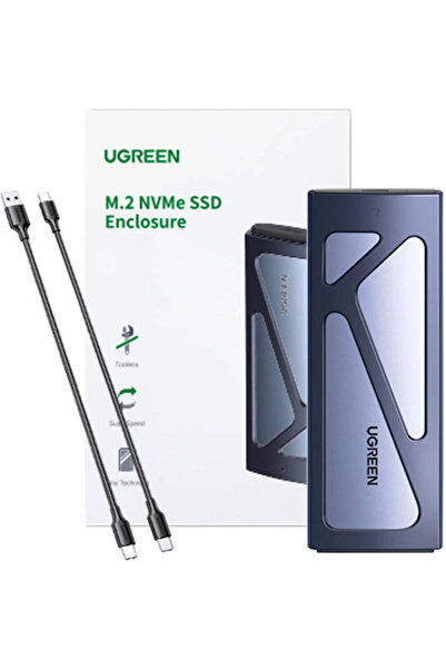 Ugreen Θήκη για Σκληρό Δίσκο M.2 PCI Express με Σύνδεση Type-C Κωδικός: 15512