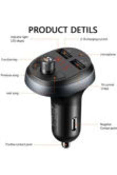 Mcdodo Πομπός FM Αυτοκινήτου με Bluetooth Κωδικός: CC-6880